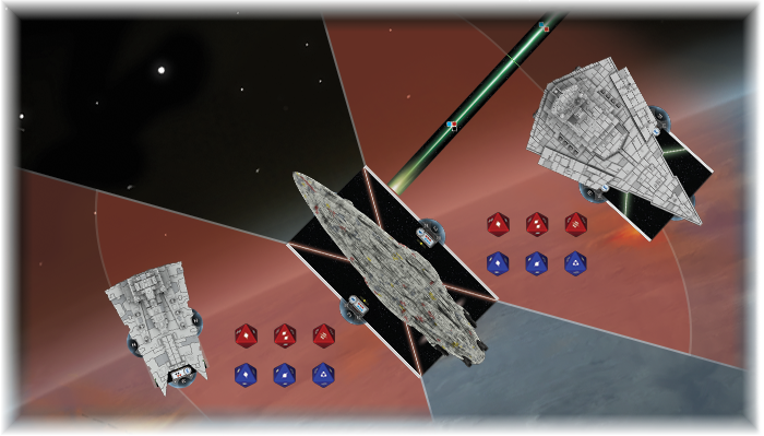 Star Wars Armada Arc Line of Sight and How To Attack