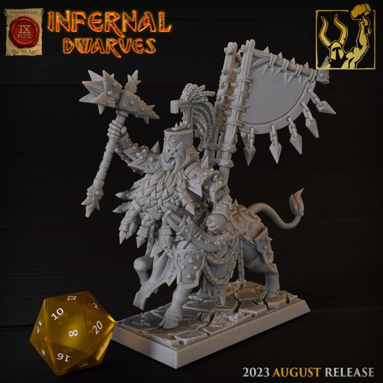 Titan Forge Infernal Dwarves Brückenkopf Online das Tabletop