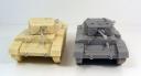 Bolt Action Miniatures - Panzer Resin Vergleich