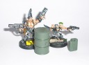 Tamiya - Sand Bags und German Fuel Drum Set