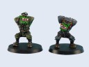 Micro Art Studio - Orcs Captain Bikers