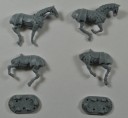 Mantic Games - Resin Plastic Horses