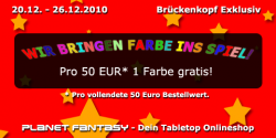 Planet Fantasy Farbe ins Spiel