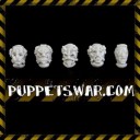 Puppetswar Künstliche Helme