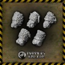 Puppetswar - Ice World Toxic Guardsman Helmets