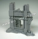 Dust Models - Ruined City Building Corner Set A