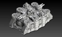 Dystopian Wars - Republic of France Bastille B-17 Class Landship