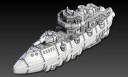 Dystopian Wars - Republic of France Bretagne Class Cruiser