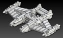 Dystopian Wars - Republic of France Voltaire Class Bomber