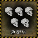 Cyber Undead Warriors Heads