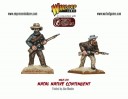 Warlord Games - Natal Native Contigent Officers - build,painted