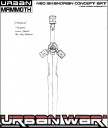 Urban War - Neo-Iskandrian Weapon Concept Sword