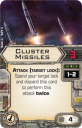 X-Wing Tie Advanced Expansion Cluster Missiles