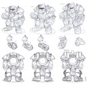 Dreadball Forge Father Alternate Sculpts