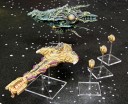 Infected Battleship, Oroshan Armageddon Class Dreadnought, Slayer Class Frigate