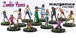 Fantasyladen Zombie Vixens Weihnachtswoche klein