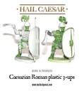 Warlord Games - Caesarian Roman Plastic 3-Ups