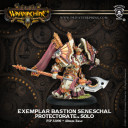 Exemplar Bastion Seneschall Menoth Warmachine