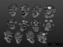 Orc Bikers Heads