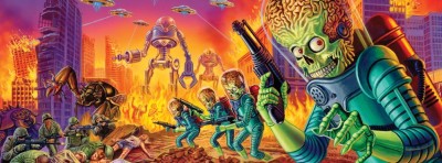 Mars Attacks Banner