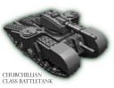 6mm_Metal Churchillian Tank