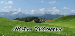 Tabletopwoche im Allgäu