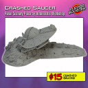 Mars Attacks Crashed Saucer