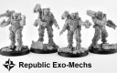 Republic Raider Exo-Mech Squadron (4)