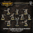 Warmachine Cephalyx Mind Slaver & Drudges