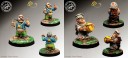 Willy Miniatures coach and cheff halflings