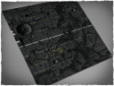 Wargames terrain mat - 4'x4' highway theme