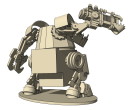 Miniature Scenery Ork Mech 2