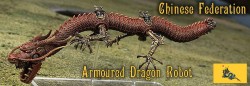 Dystopian Wars Armoured Chinese Dragon Robot