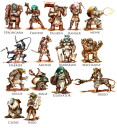 Stonehaven Miniatures Half-Orc Adventurers 1