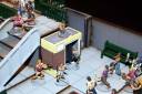 Sally 4th 28mm scale shopping mall 4