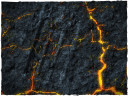 Wargames terrain mat - 4'x6' inferno theme 3