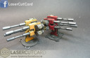 LaserCutCard Quad Cannon