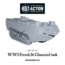 Bolt Action French St-Chamond Tank 1