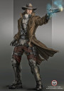 Icarus Miniatures The Gunslinger Artwork