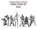 Spartan Games_Dystopian Legions Federated States of America Infantry Officer Set