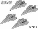 Spartan Games_Firestorm Armada  Works Raptor Destroyer Group