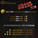 Willy Miniatures_Chaos Dwarf Team Indiegogo Campaign 8