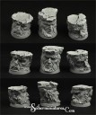 Scibor Miniatures_Celtic Ruins 32mm round bases set1