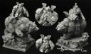 Scibor_28mm:30mm Dwarf Lord on War Bear #3 1