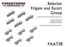 Spartan Games_Firestorm Invasion Xelocian Xelocian Frigate & Escort Group