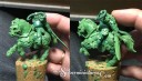 Scibor Miniatures_Facebook Greens Chaos Knights on Horse 2