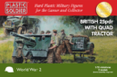 Plastic Soldier Company_Kickstarter PSC WW2 British 25 pounder artillery and tractor kit 3