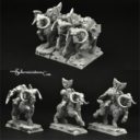 Scibor_Dwarven 28mm:30mm Mountain Rams Riders 2