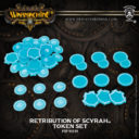 Privateer Press_Warmachine Retribution of Scyrah Token Set