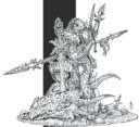 Black Sun Miniatures_Dragon Huntress Conceptart